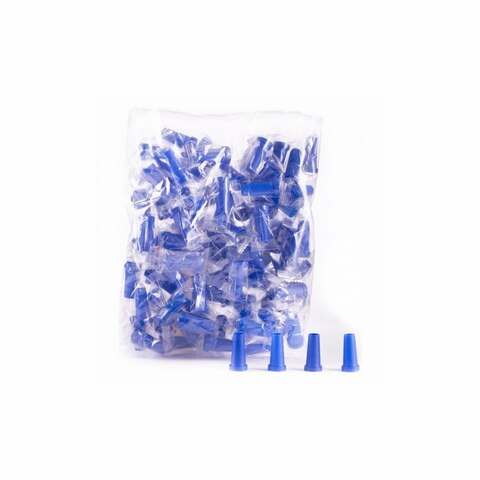 Shisha Disposable Mouthpiece - Matt (100 pcs.) (Blue)
