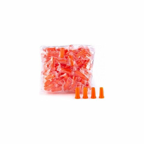 Shisha Disposable Mouthpiece - Matt (100 pcs.) (Orange)