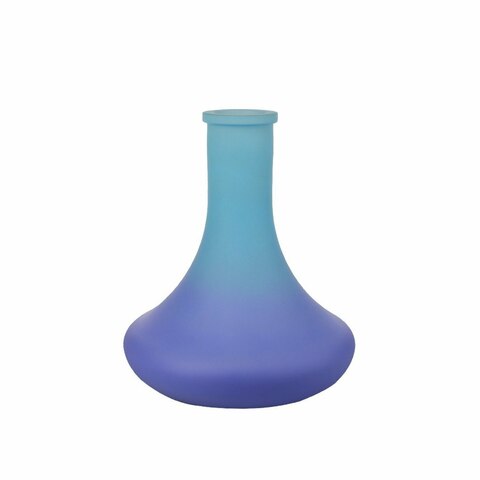 Shisha Flask Goose High Quality (Blue matte, lilac gloss)