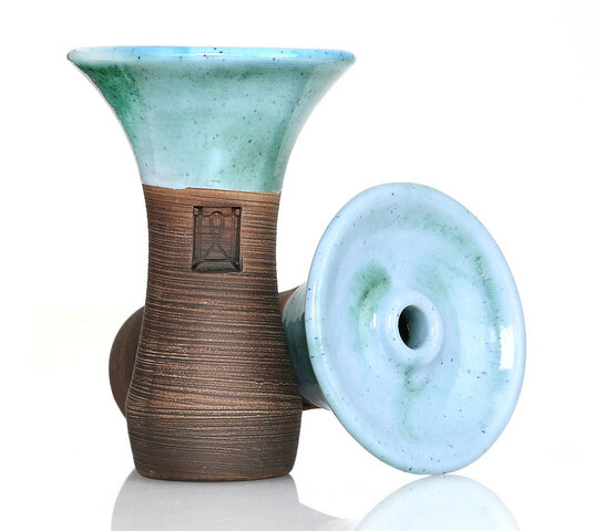 Shisha Bowl / Head Werkbund Evo (Deep) (Blue-Kiwi)