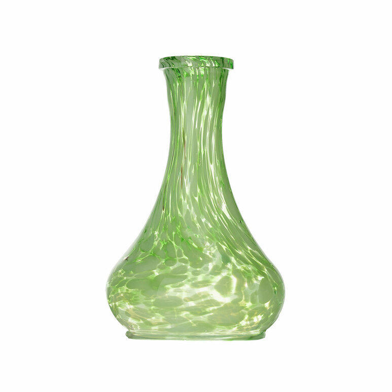 Shisha Flask Drop (White-green crumb)