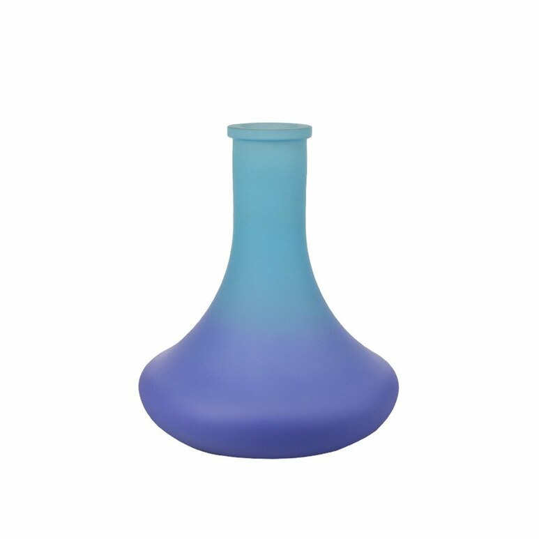Shisha Flask Goose High Quality (Blue matte, lilac gloss)
