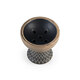 Shisha Bowl / Head Alpha Hookah - Turk Design (Black Matte) 2