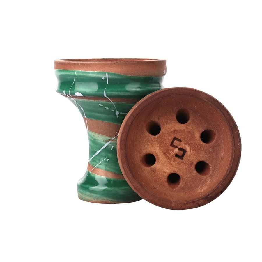 Buy Shisha Head / Bowl Conceptic Design 2 - Green - price AED63